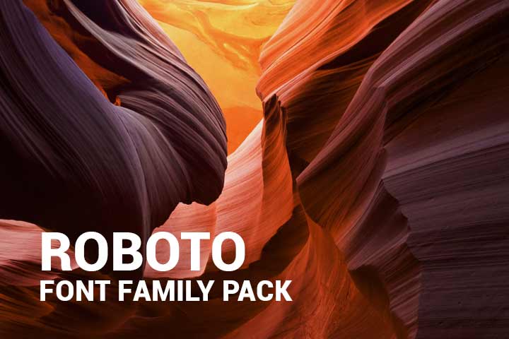 Roboto Pro – Font Family Pack