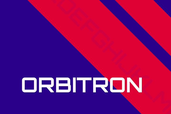 Orbitron Typefaces